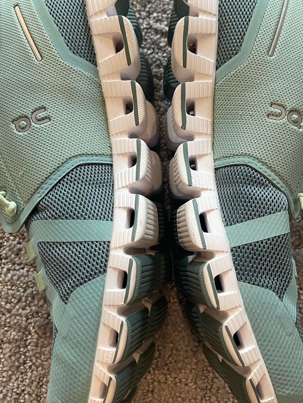 On Cloud 2.0 Women’s Running Shoes In Spray/Sea Colorway, Size 8 - Picture 11 of 13